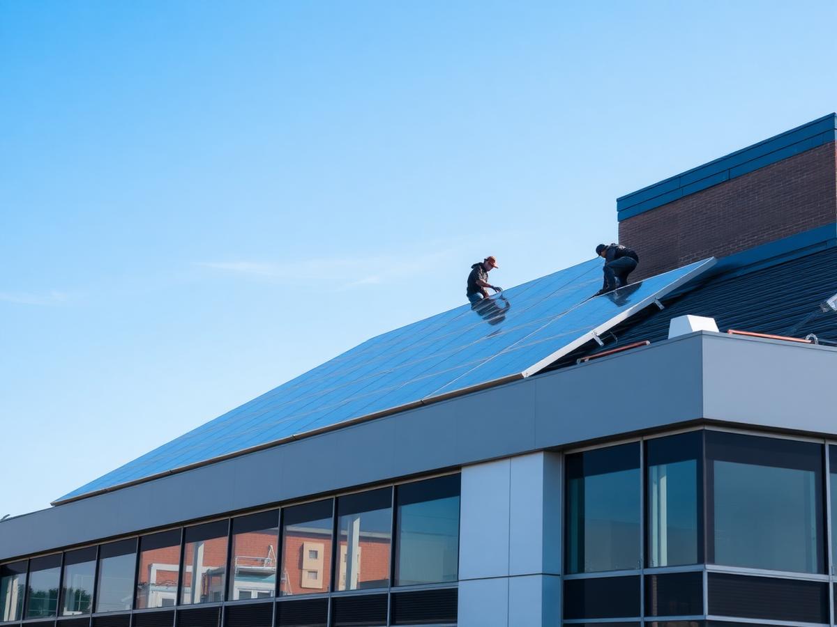 Rooftop Solar Installation — Energy & Specialty project by JCCP